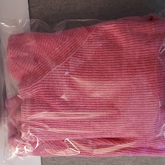 Lot (3) Casual Sweaters Blue,Grey,Pink Women's Sz XL - Picture 4 of 6